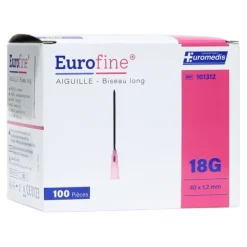 Eurofine aiguilles hypodermiques x 100