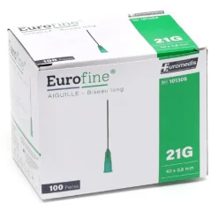 Eurofine aiguilles hypodermiques x 100