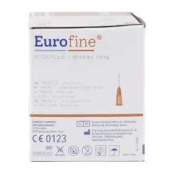 Eurofine aiguilles hypodermiques x 100