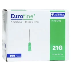 Eurofine aiguilles hypodermiques x 100