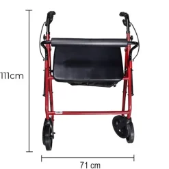 Euromédis Rollator 4 roues bariatrique