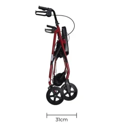 Euromédis Rollator 4 roues bariatrique