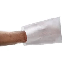 Euromedis gant de toilette jetable molletonné