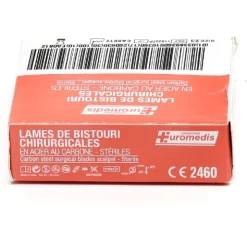 Euromedis lame pour bistouri stérile 100 unités