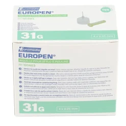 Europen aiguille pour stylo à insuline x 100