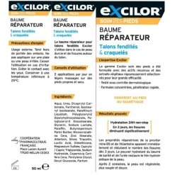 Excilor Baume Réparateur Talons Fendillés