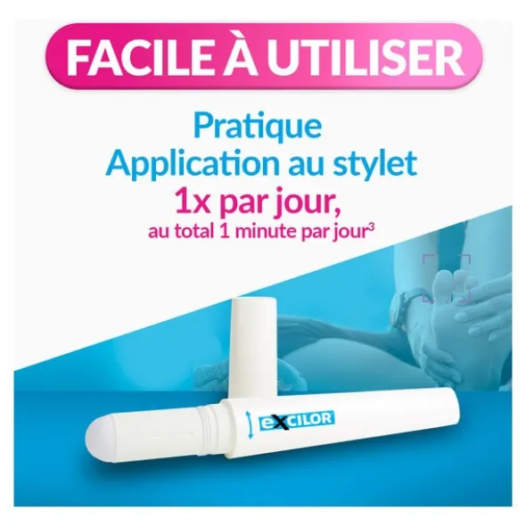 Excilor Easy mycose ongle stylet