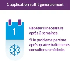 Excilor Verrue traitement par cryothérapie