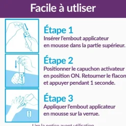 Excilor Verrue traitement par cryothérapie