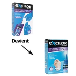 Excilor Verrue traitement par cryothérapie