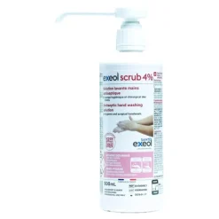 Exeol Scrub 4% Solution lavante mains antiseptique