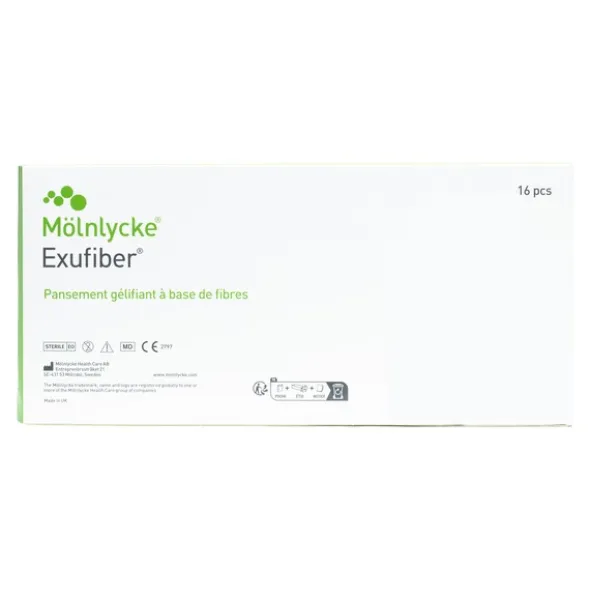 Exufiber pansement mèche Molnlycke