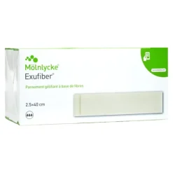 Exufiber pansement mèche Molnlycke