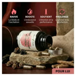 Feel Pure Coup de Foudre Libido Homme gélules