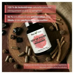 Feel Pure Coup de Foudre Libido Homme gélules