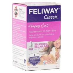 Feliway Classic Recharge pour diffuseur de phéromone