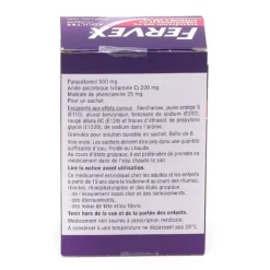 Fervex Adulte Framboise état grippal sachet