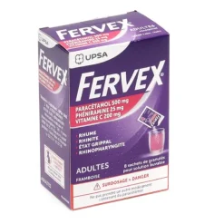 Fervex Adulte Framboise état grippal sachet