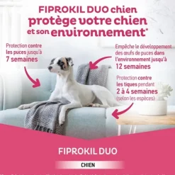 Fiprokil Duo Chien Pipette anti puce