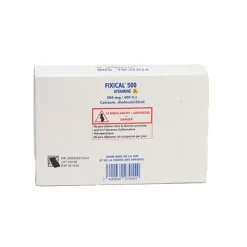 Fixical 500 Vitamine D3 500 mg/400 UI comprimé