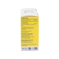 Fixical 500 Vitamine D3 500 mg/400 UI comprimé