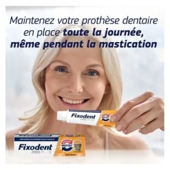 Fixodent Pro Plus Mordant imbattable crème adhésive