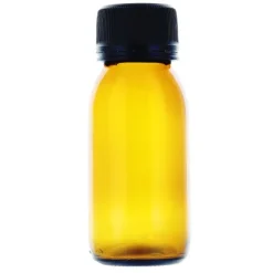 Flacon verre brun