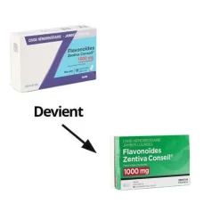 Flavonoïdes 1000 mg comprimés Zentiva