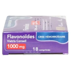 Flavonoides 1000 mg Viatris comprimé crise hémorroïdaire