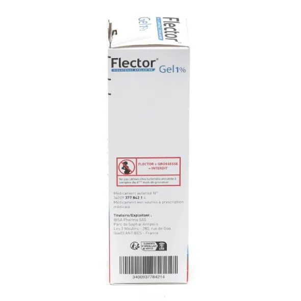 Flector gel anti inflammatoire