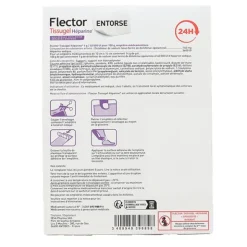 Flector Tissugel Héparine 24h patchs