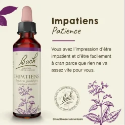 Fleurs de Bach Impatiens n°18