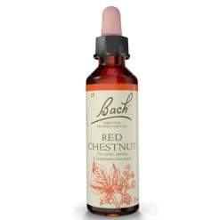 Fleurs de Bach Red chestnut n°25