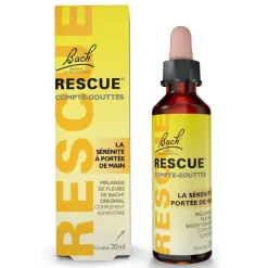 Fleurs de Bach Rescue gouttes anti stress