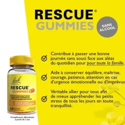 Fleurs de Bach Rescue gummies