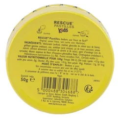 Fleurs de Bach Rescue Kids fraise pastilles
