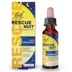 Fleurs de Bach Rescue Nuit gouttes buvables