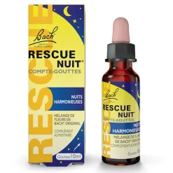 Fleurs de Bach Rescue Nuit gouttes buvables