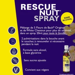 Fleurs de Bach Rescue Nuit Spray