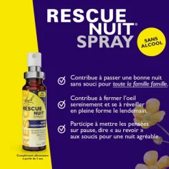 Fleurs de Bach Rescue Nuit Spray