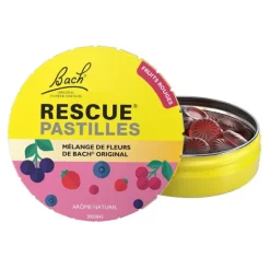 Fleurs de Bach Rescue pastilles Fruits rouges