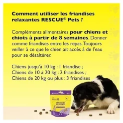Fleurs de Bach Rescue Pets Friandises relaxantes pour chiens