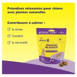 Fleurs de Bach Rescue Pets Friandises relaxantes pour chiens