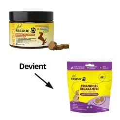 Fleurs de Bach Rescue Pets Friandises relaxantes pour chiens
