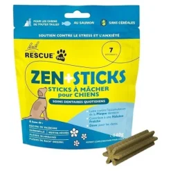 Fleurs de Bach Rescue Pets Zen + sticks pour chien