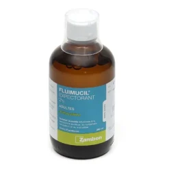 Fluimucil 2 % sans sucre sirop