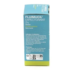 Fluimucil 2 % sans sucre sirop
