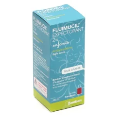 Fluimucil sirop expectorant 2 % enfants sans sucre