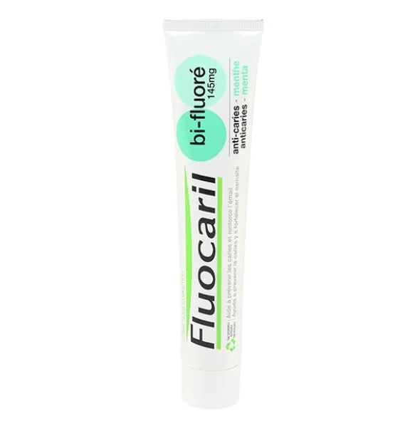 Fluocaril bi-fluoré dentifrice à la menthe 145 mg