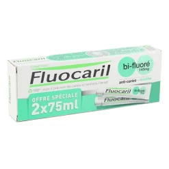 Fluocaril bi-fluoré dentifrice à la menthe 145 mg